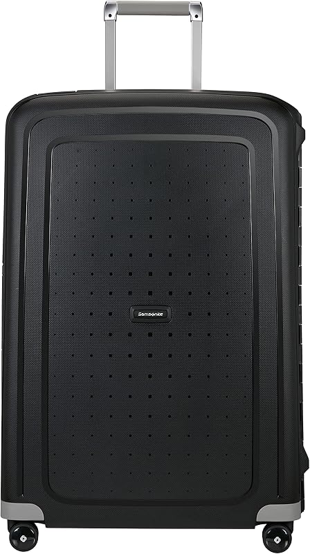 Samsonite S'Cure Spinner L 75cm 102L Fekete Utazóbőrönd