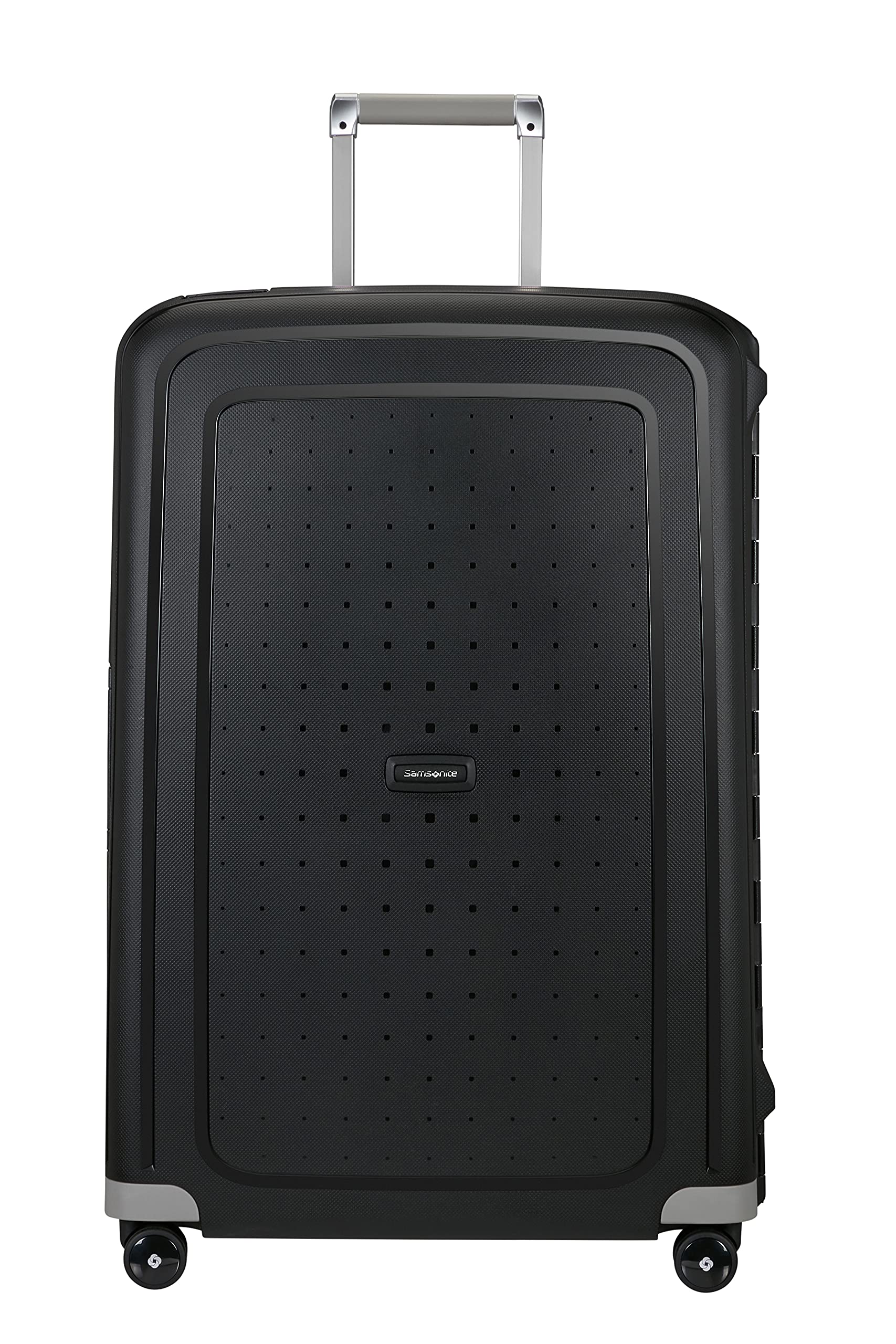 Samsonite S'Cure - Spinner L Valise, L 75 cm, 102 L, Noir (Black) in use