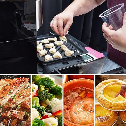 Miniatura 2 de Bandeja de cocina para freidora de aire Instant Vortex Plus de 10 cuartos de galón, estante de cocina de malla de repuesto antiadherente para Power