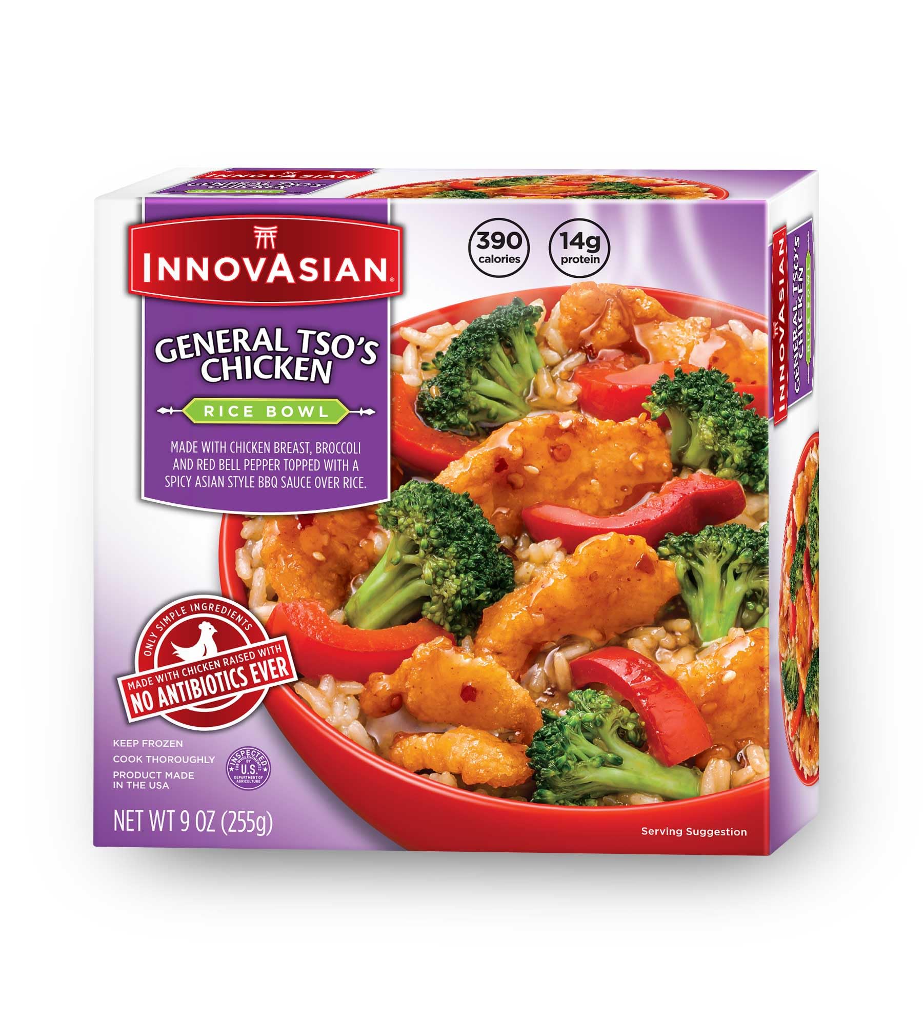 General Tsos Chicken Bowl by Innovasian Cuisine – Commercial Grade