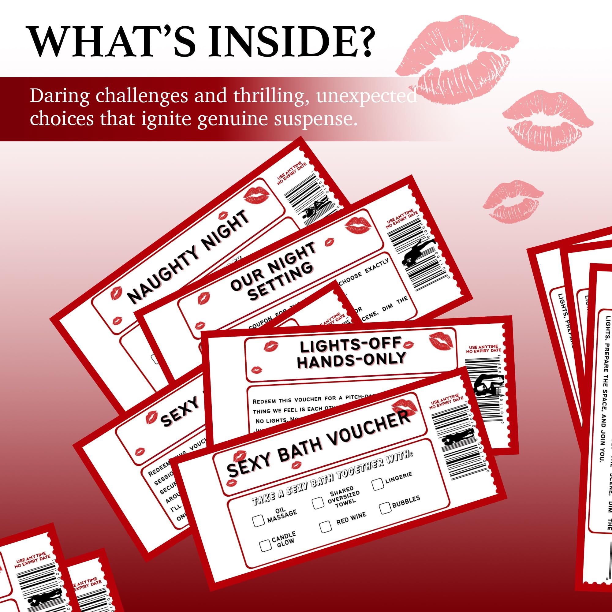 Sexy Coupon Book For Him - 31 Coupons, Spicy Gifts For Him, Boyfriend, Husband, Fiance, Naughty, Fun, Intimate Gifts For Him, Adults, Sexy Time Stocking Stuffers, Date Night Ideas For Couple