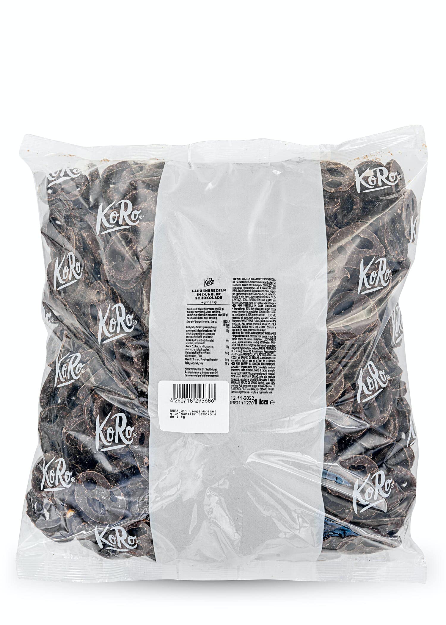 KoRo - Bretzels au chocolat noir 1 kg