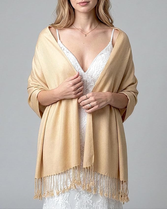 Bufanda Pashmina Achillea para Mujer – Suave y Sedosa miniatura 3