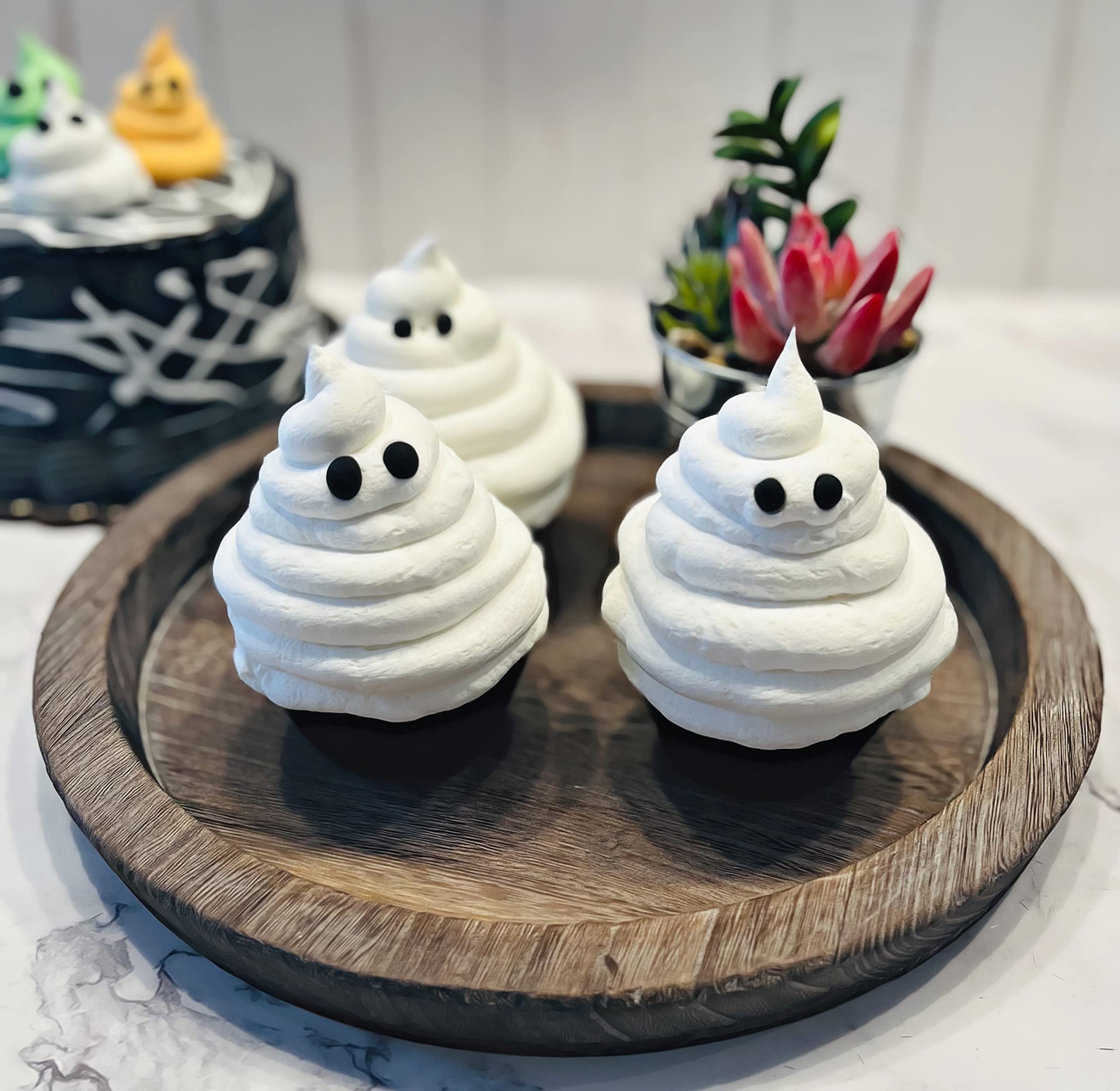 Amazon.co.jp: DEZICAKES フェイクカップケーキ ハロウィン