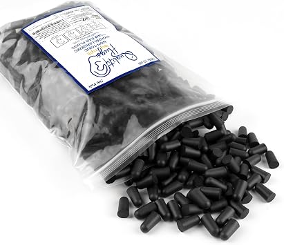 Quality Foam Ear Plugs 500 Pair - 32 dB Noise Cancelling High Decibel Sound Blocking Soft - Dispenser Refill Safety Hearing Protection Ear Protection Disposable Ear Plugs Bulk