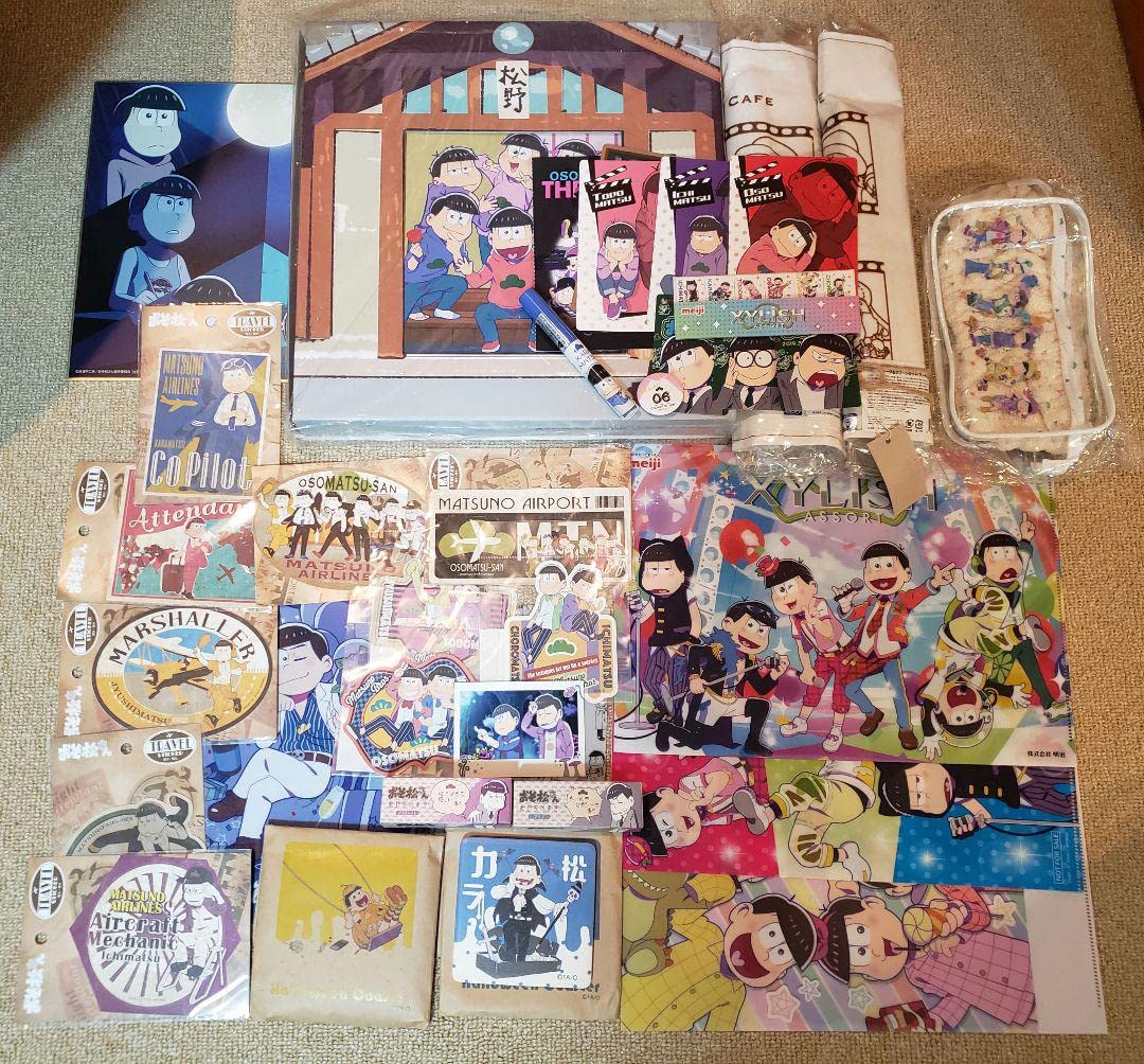 Amazon.co.jp: おそ松さんグッズ詰め合わせ35点セット : おもちゃ