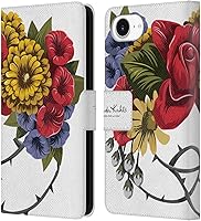 Vista 80 de Head Case Designs Frida Kahlo Blooms - Funda de piel con licencia oficial de Frida Kahlo Blooms para Apple iPhone 7 Plus/iPhone 8 Plus