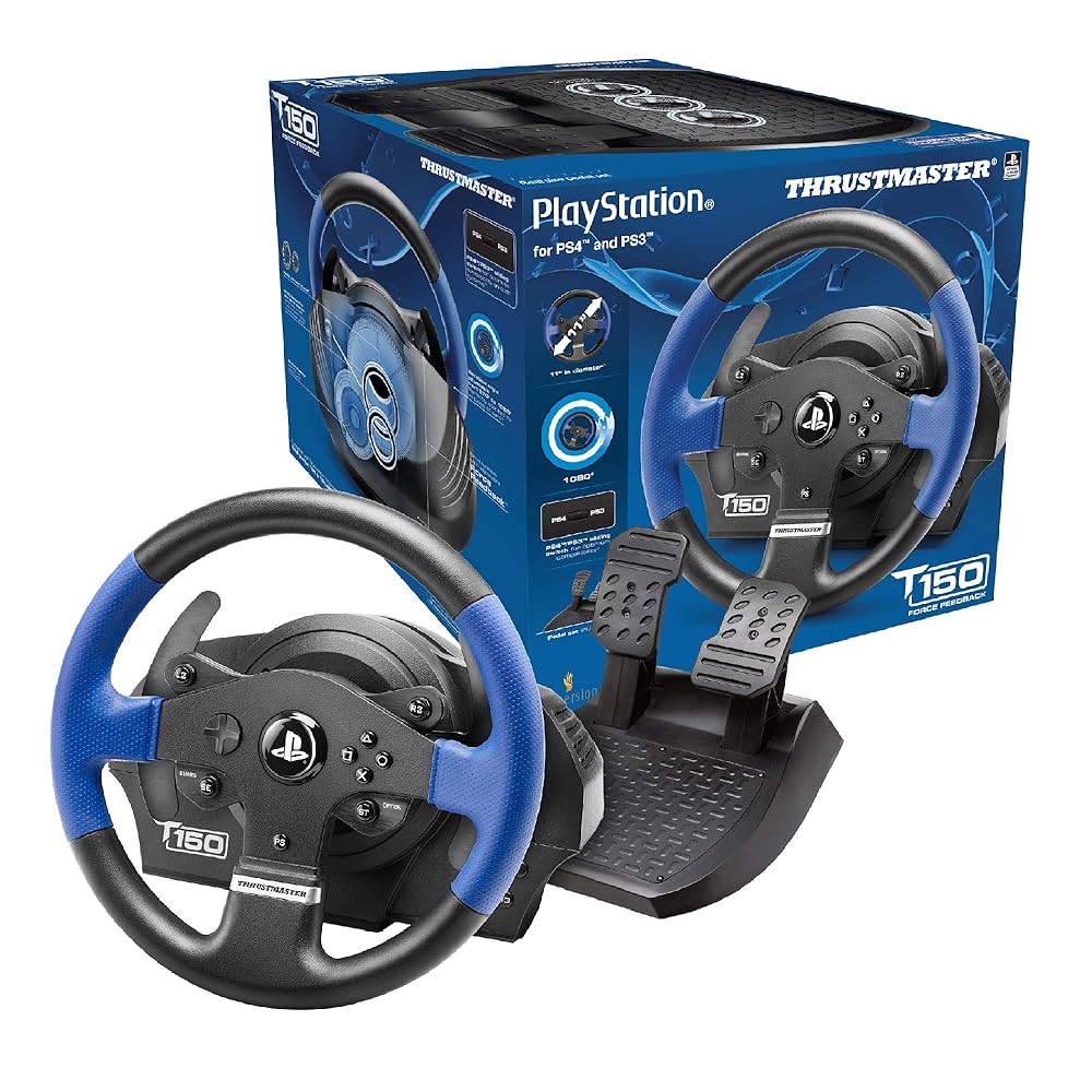 Thrustmaster T150 ハンコン PS3/PS4/PS5:PC対応 Thrustmaster T150 Force Feedback Racing Wheel Sony