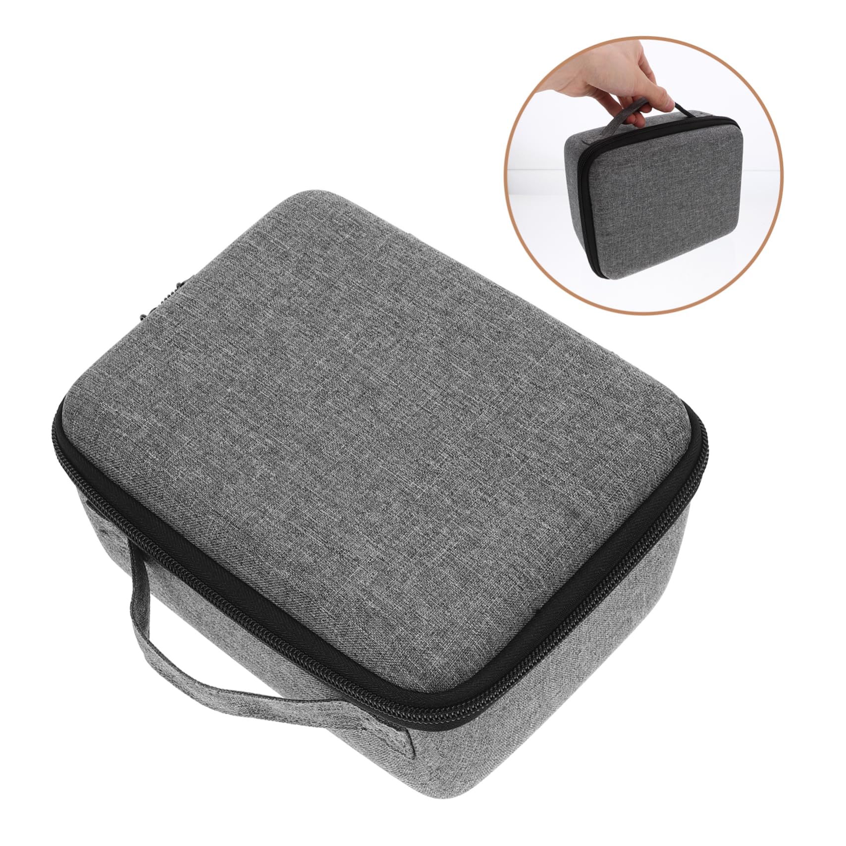 Cabilock 4 Cajas De Almacenamiento De Sello Oficial Organizador De Papel Bolsa De Almacenamiento De Identificación Multicapa Organizador De Papeleo Bolsa De Bloqueo De Documentos