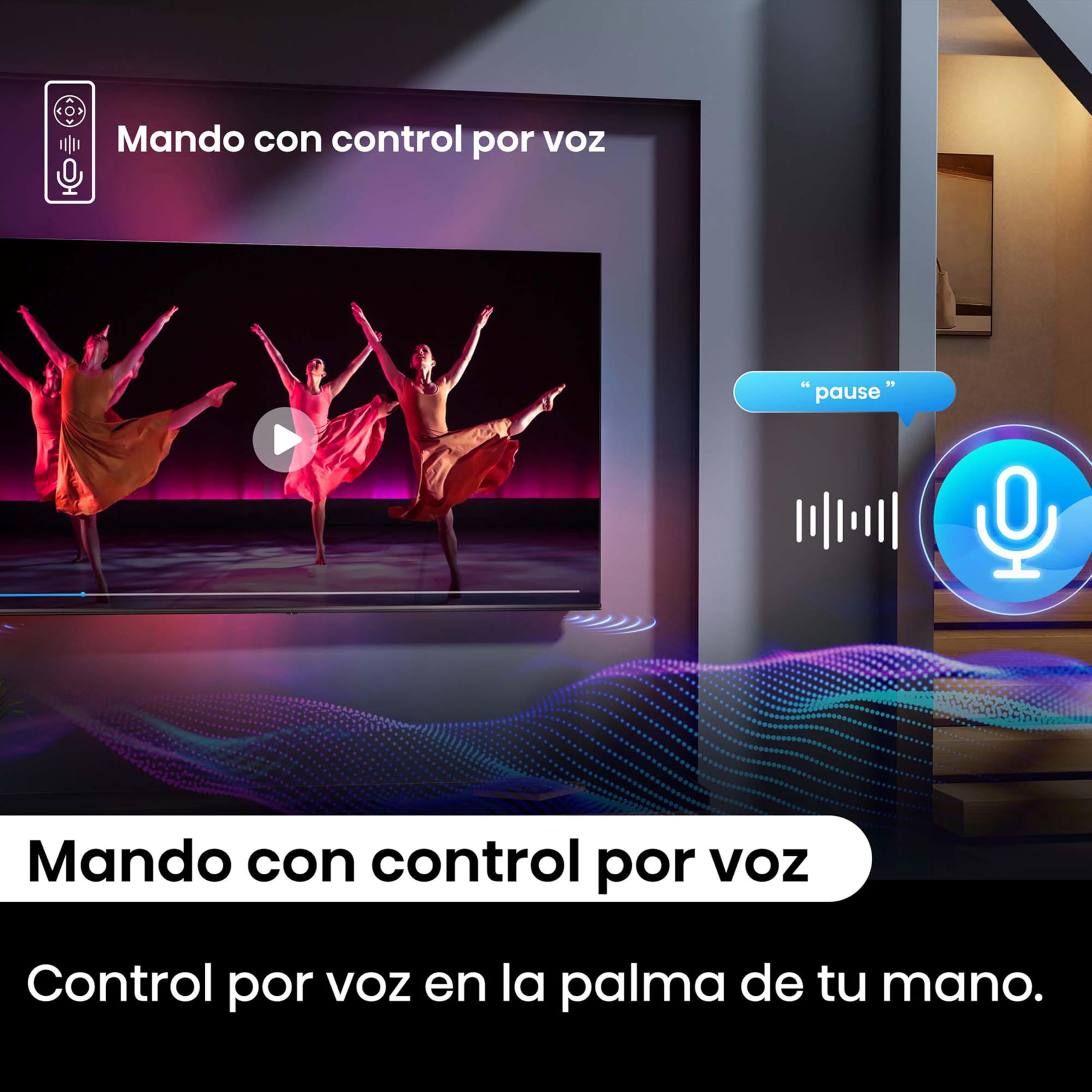 Hisense 43A6N - UHD 4K,VIDAA Smart TV, 43 Pulgadas, Dolby Vision, Modo Juego Plus, DTS Virtual X, Control por Voz televisor, Doble Control de Volumen, Auto ordenación Canales TDT (Nuevo 2024)