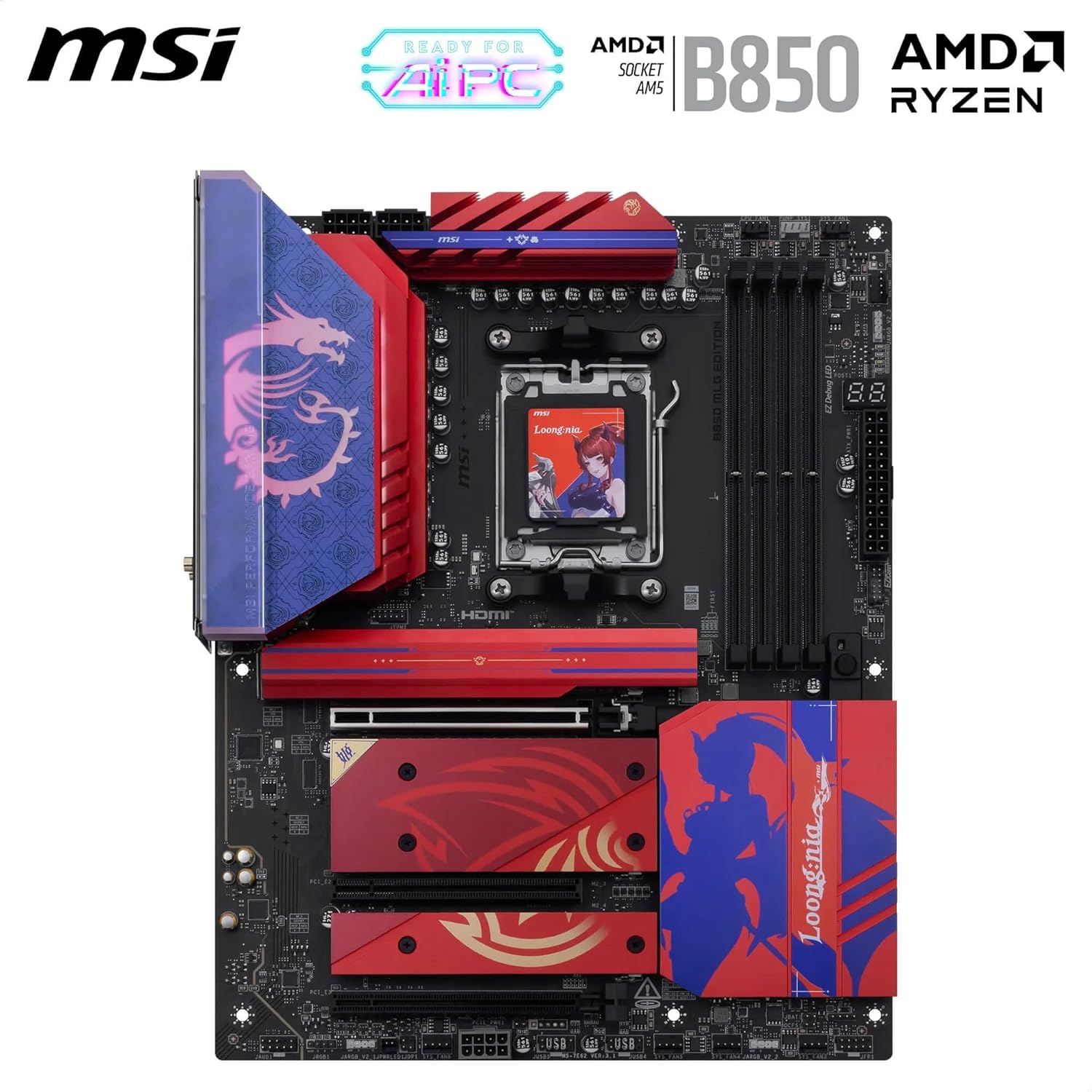 Review MSI B850 MLG Edition: Testado 7 dias para gamers com Ryzen 9000