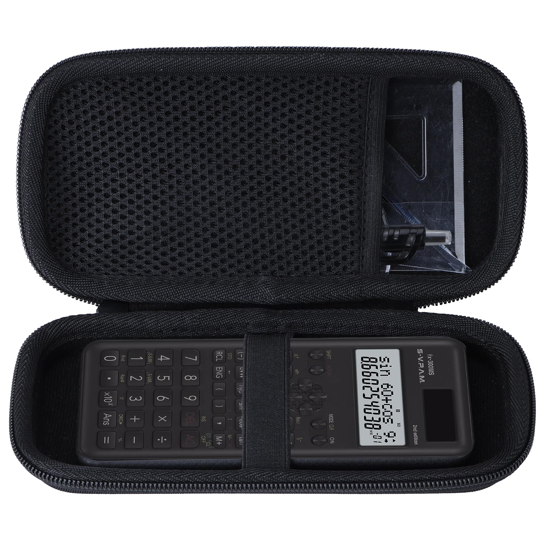 Peyyargo Case Compatible with TI-30XIIS / TI-30XS / TI-30Xa / TI-36X Pro/Casio FX-115 ESPLUS2 2nd Edition/FX-991 ES Plus-2nd Edition/FX-82 ES Scientific Calculator(Black)