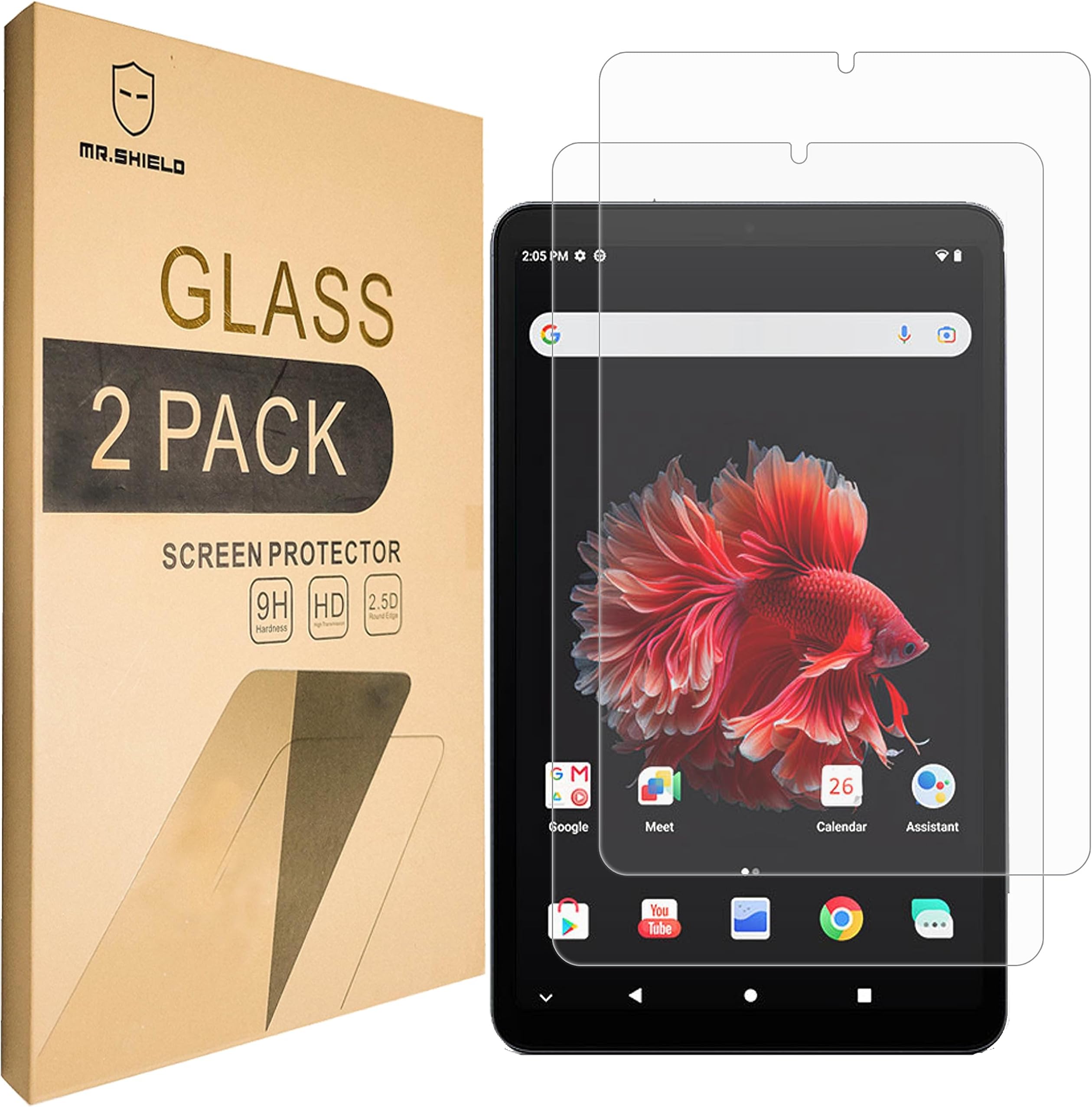 [2-PACK] Screen Protector For Alldocube iPlay 50 Mini/iPlay 50 Mini Pro [Tempered Glass] [Japan Glass with 9H Hardness] Screen Protector