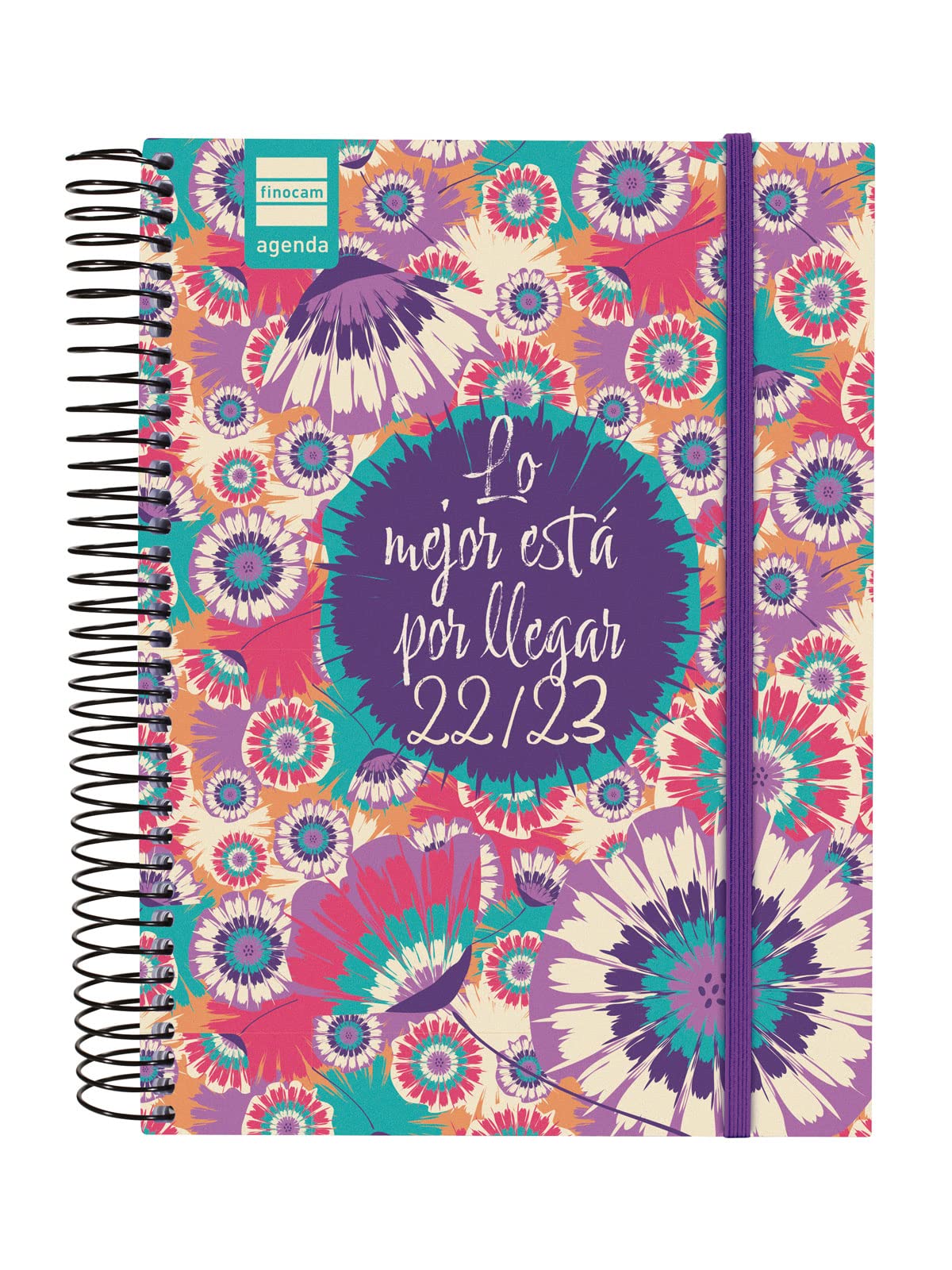 Finocam - Diary 2022 2023 Secondary 1 Day Page September 2022 - June 2023 (Leading Year) + July and August Summary Best Spanish