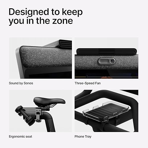 Miniatura 11 de Peloton Bikes - Bicicletas de ejercicio de interior para entrenamiento cardiovascular y de fuerza