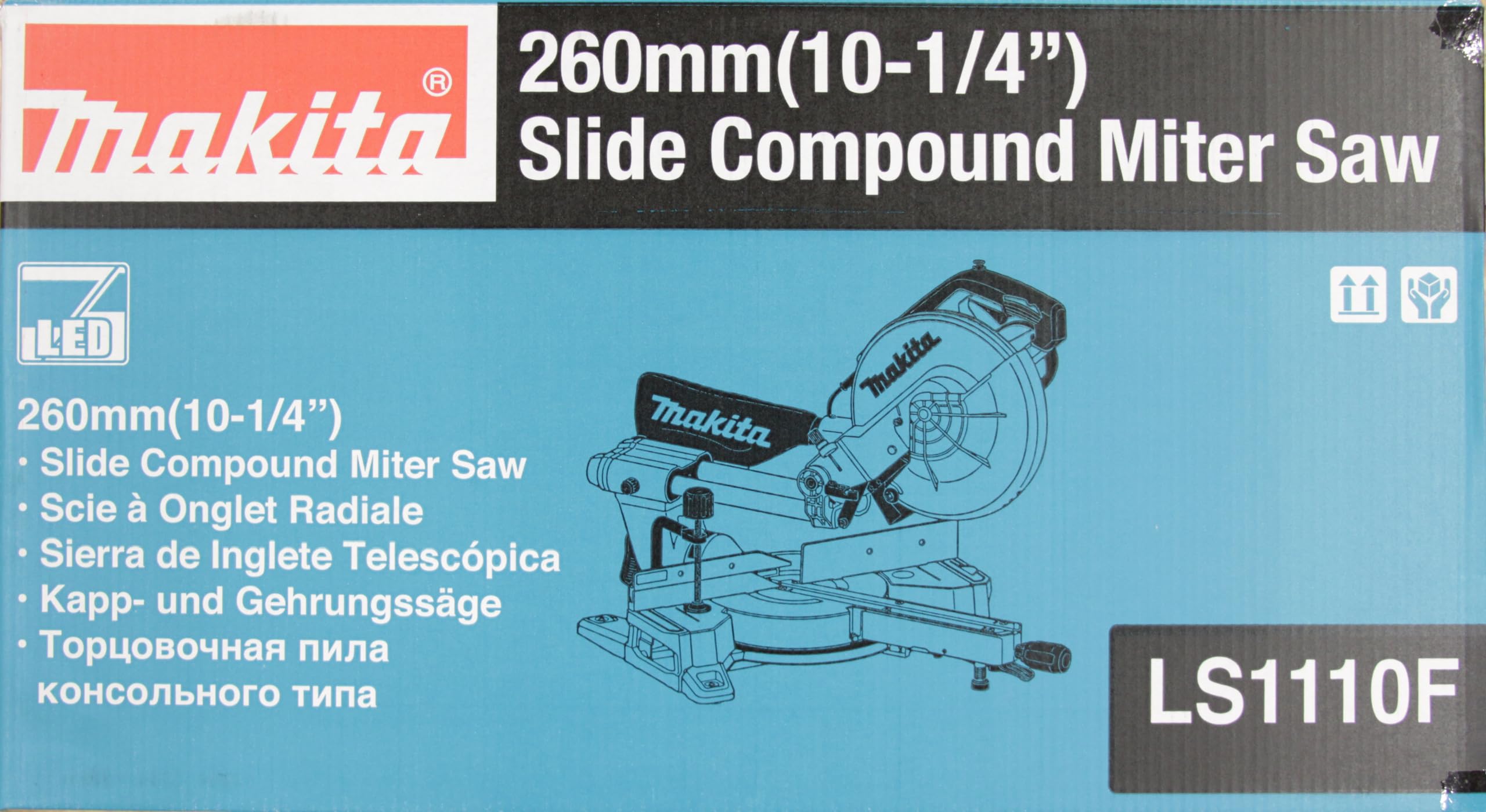 Makita LS1110F - Sierra radial y ingletadora (260 mm)