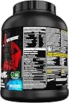 MUTANT ISO SURGE | Gourmet hardcore protein formula - whey protein Isolate powder, low carb, low fat, digestive enzyme boosted - Vanilla Ice Cream - 2.27 kg
