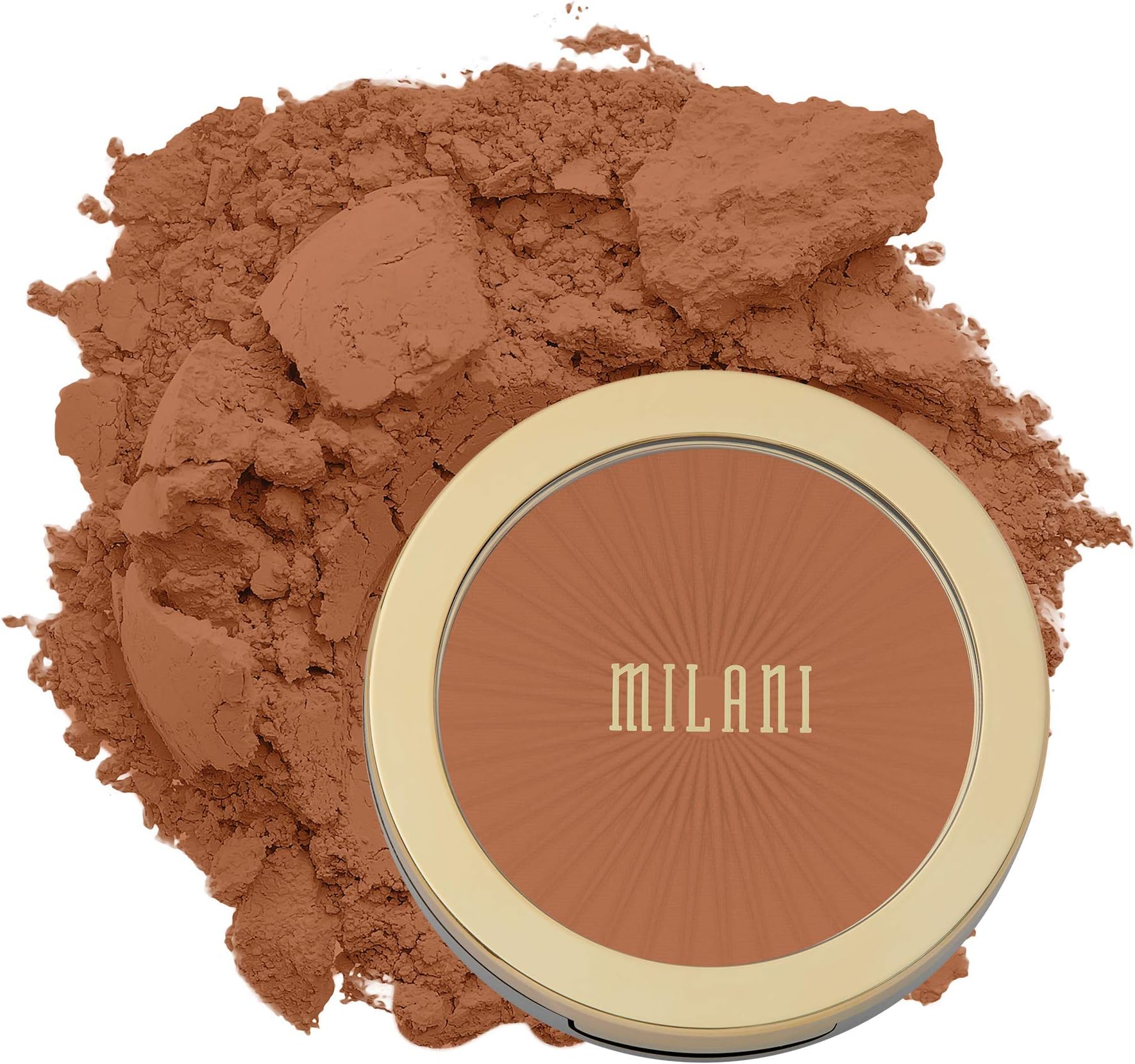 Milani Silky Matte Bronzing Powder - Sun Drenched (0.34 Ounce) Vegan, Cruelty-Free Bronzer - Shape & Contour Face with a Full Matte Finish