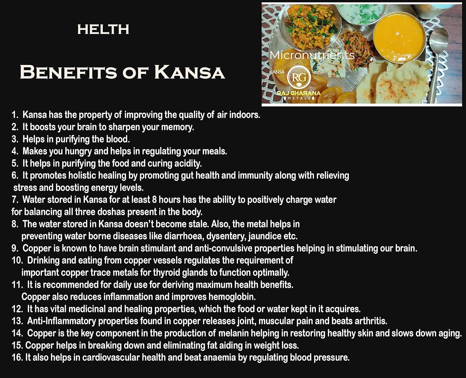 Pure & Original Bronze Ice Cream Set of 6 Pieces (Golden)