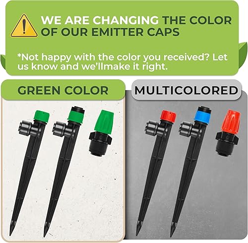 Miniatura 8 de CARPATHEN Sistema de riego por goteo - Sistema de riego ajustable de conexión rápida para jardines de hasta 131 pies, camas elevadas - Sistema