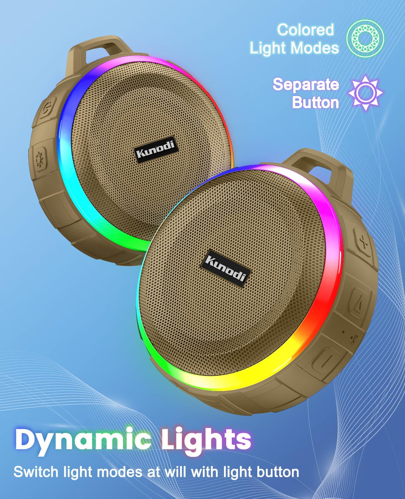 Kunodi Bluetooth Shower Speaker