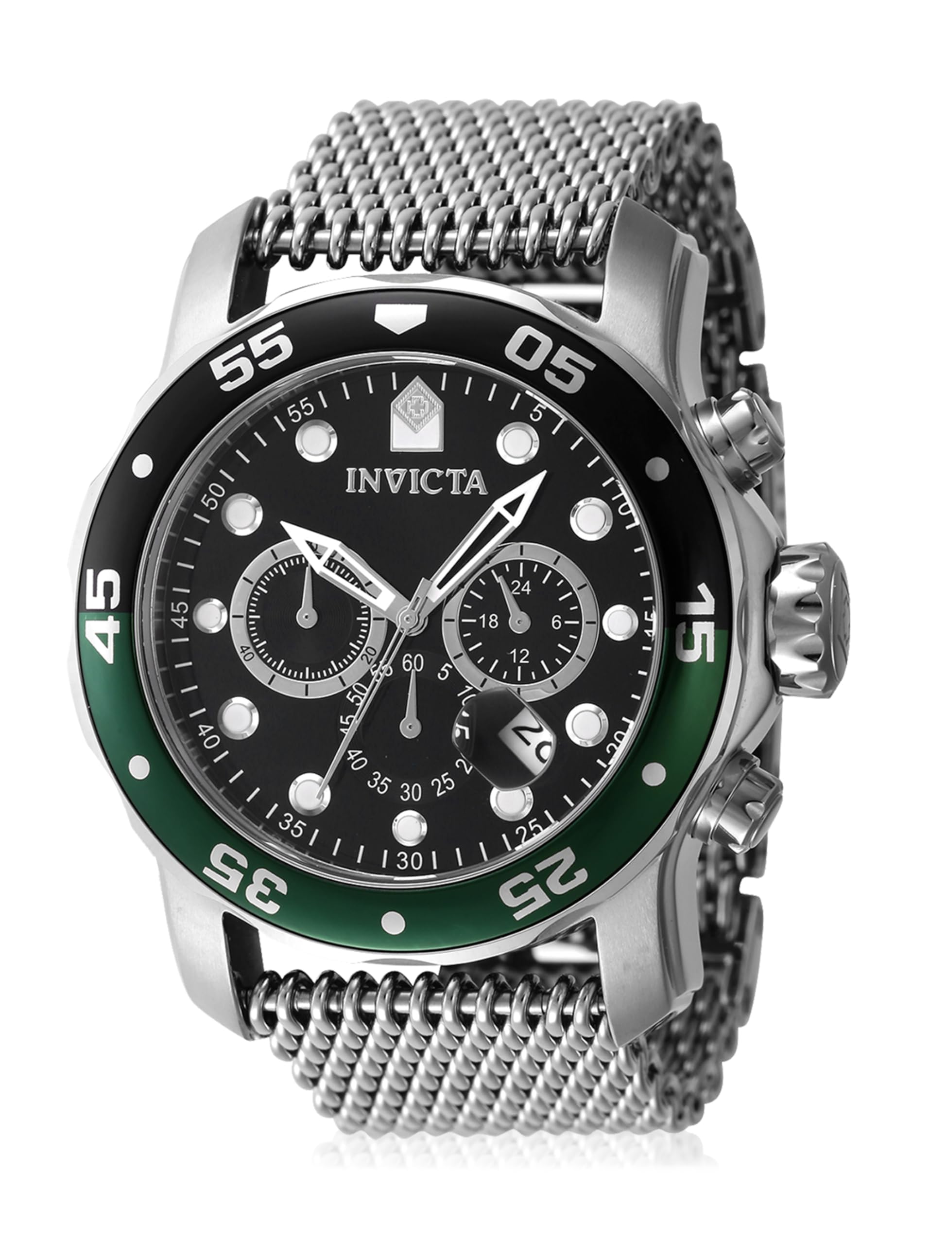 Invicta Pro Diver Edelstahl Herren Quarzuhrwerk - 48mm