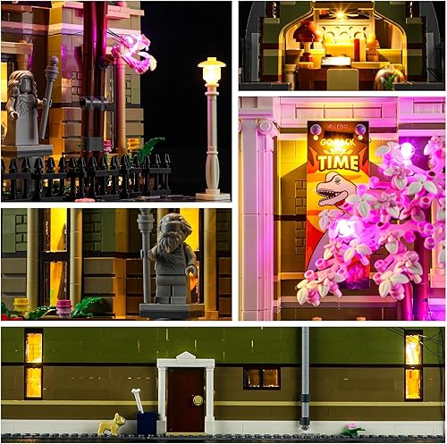 Miniatura 4 de YEABRICKS Luz LED para Lego-10326 Iconos Museo de Historia Natural Modelo de bloques de construcción (juego de Lego no incluido)