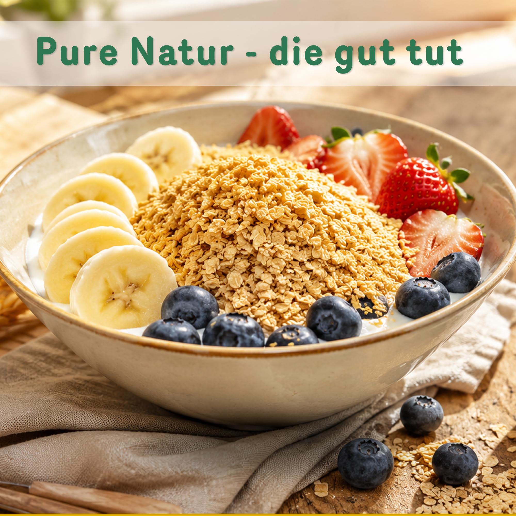 Tasty Pott Bio Weizenkeime gemahlen - stabilisiert I Vegane Ernährung I Weizenkörner I Weizenmehl I Zum Backen I Eiweiß I Aminosäuren I Naturprodukt I Im Beutel 1000g (2x1000g)