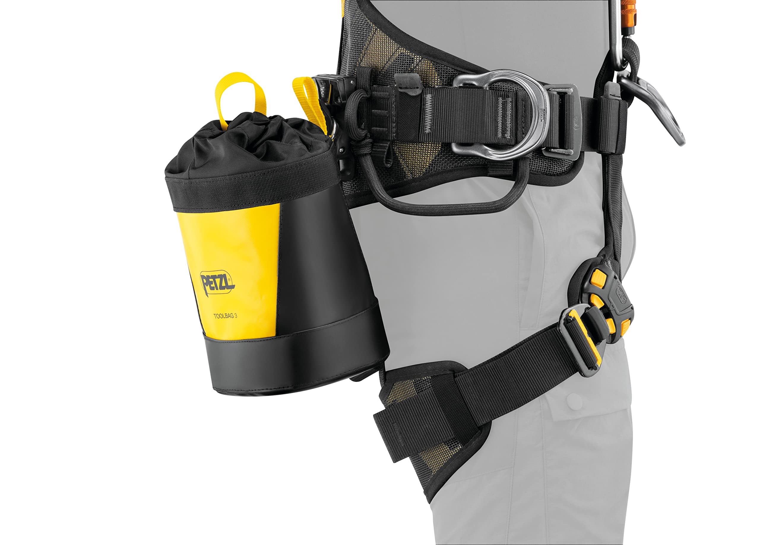 PETZL Toolbag 3.0 - Custodia per Attrezzi di Volume Medio, Colore: Giallo
