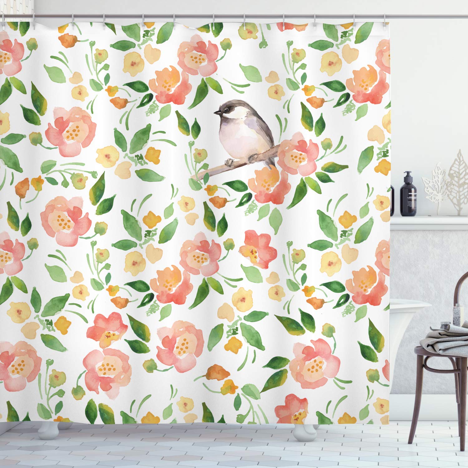 Vintage Inspired Shower Curtains Curtains & Drapes