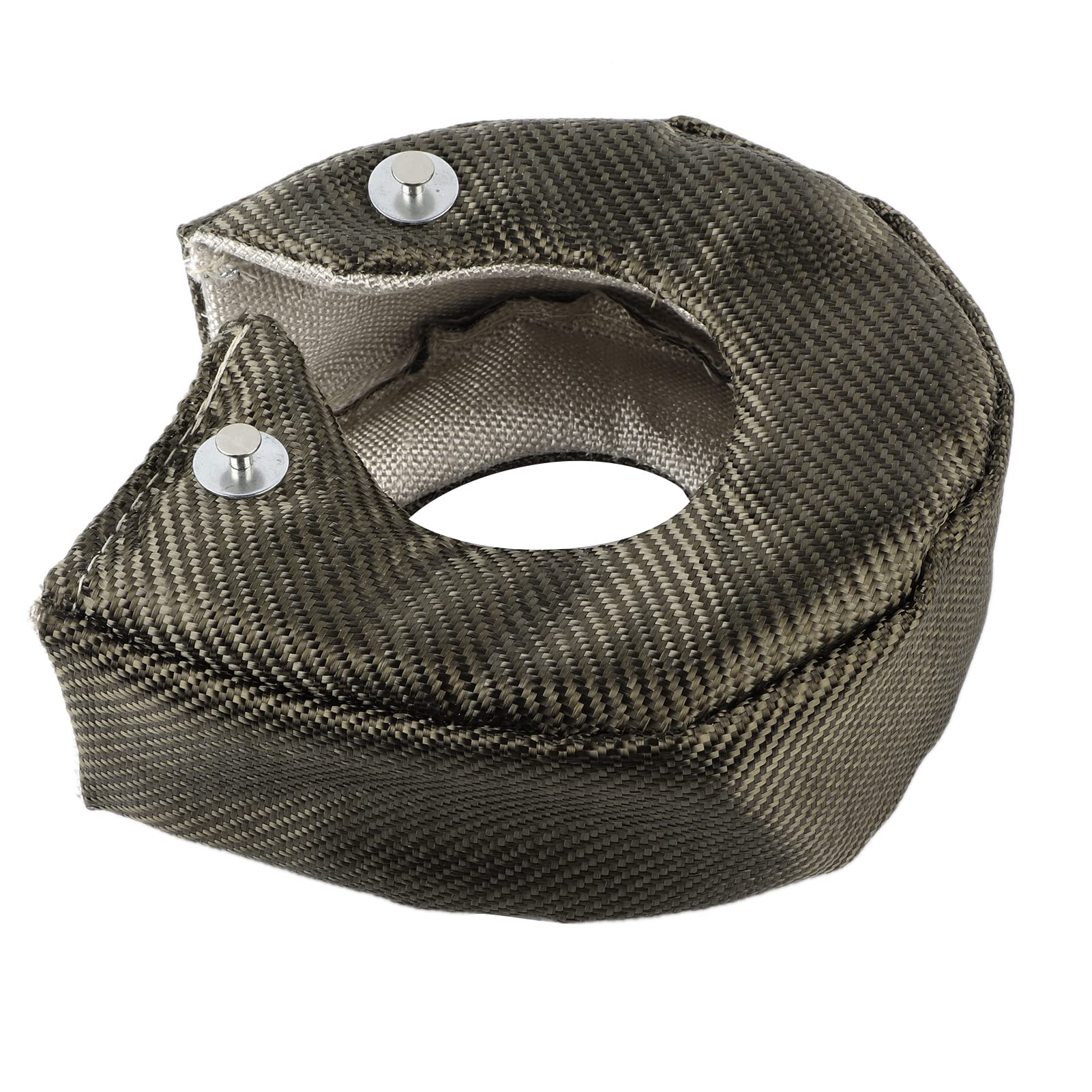 Scudo Termico Turbo, Copertura Per Caricabatterie Turbo con Barriera Protettiva Per Scudo Termico Turbo in Titanio Singolo Per T3/GT35/GT37/GT40/GT42