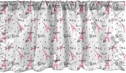 Miniatura 53 de Lunarable Cenefa de ventana azul pálido, diseño de conchas de vida submarina grunge, estrellas de mar, arte marítimo incompleto, cenefa de cortina