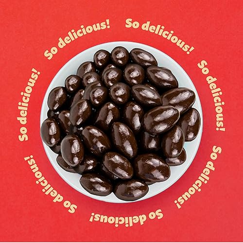 Miniatura 4 de iLike Almendras cubiertas de chocolate negro real bolsa de 2 libras