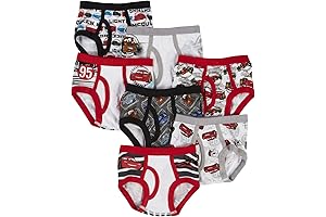 Pixar Cars Lightning McQueen Mater Cruz 100% Cotton Underwear Boys