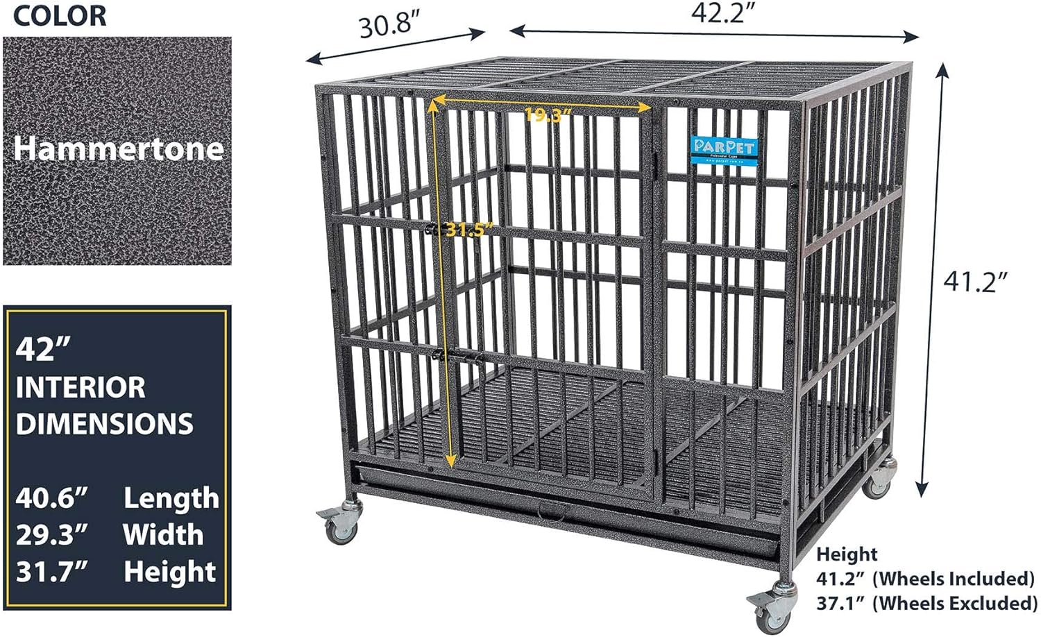 42 inch heavy duty dog crate Clearance