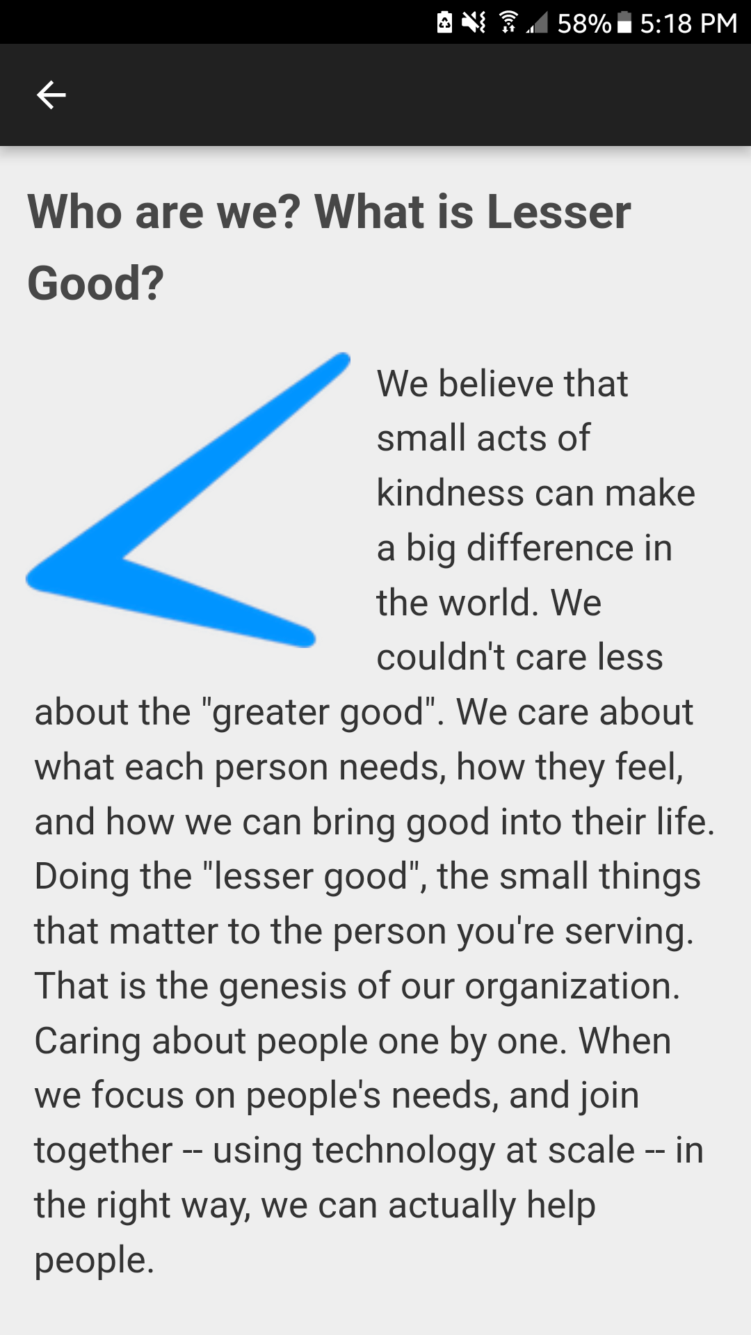 Lesser App Lesser Good - App on Amazon Appstore