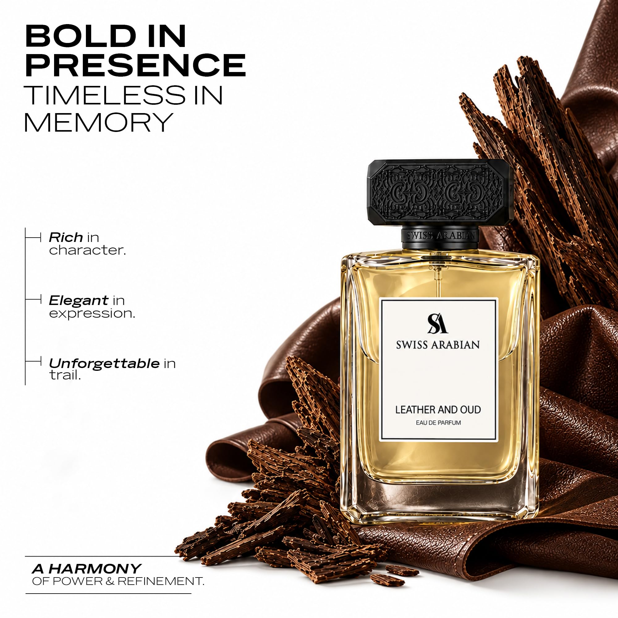 Swiss Arabian Leather And Oud EDP Spray Unisex 3.4 oz : Amazon.ca
