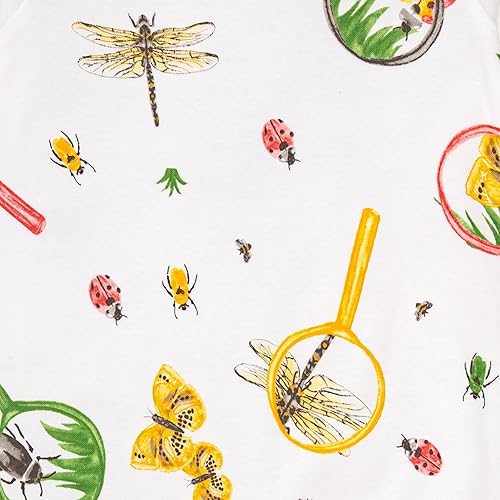 Miniatura 161 de Burt's Bees Baby - Conjunto de pijama de algodón de 2 piezas para bebés y niños, camiseta de manga larga y pantalón largo