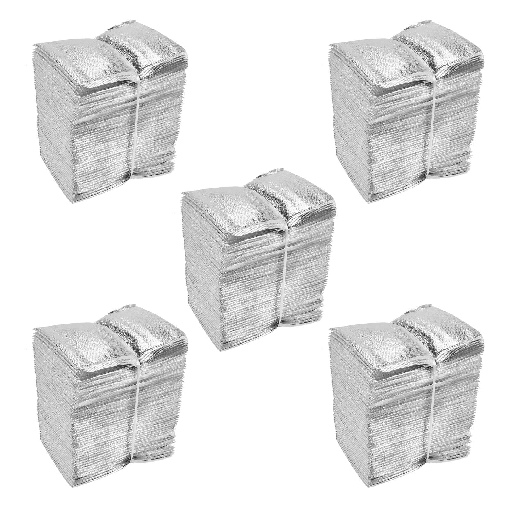 250 Pièces Séries DéJeuner Glacière Sac Isolation Pliant Pique-Nique Portable Glace Pack Alimentaire Sac Thermique Livraison des Aliments Boisson Transporteur Isolé Sac