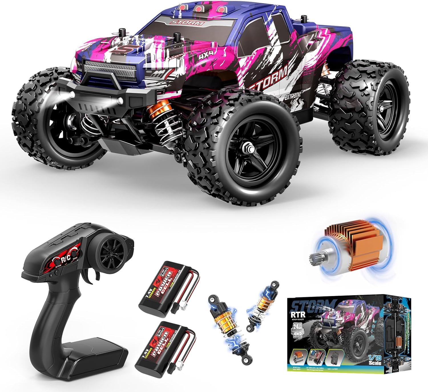 TRAXXAS X-MAXX LEDライトキット (高電圧コントローラー付き) ドローン