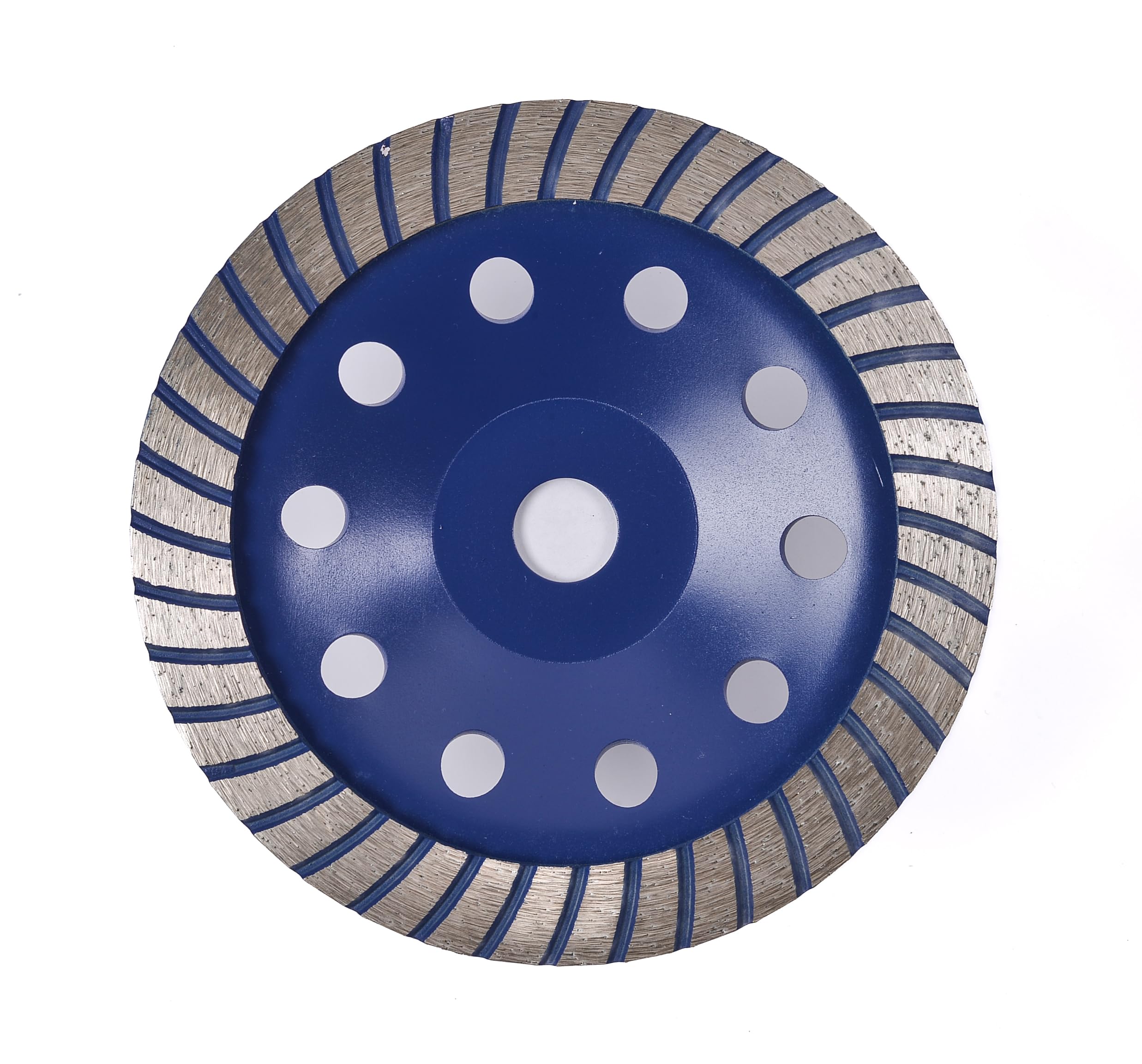 Turbosegment - Mola diamantata, diametro 230 mm, attacco 22,23 mm, per levigatura in calcestruzzo, versione a doppio segmento