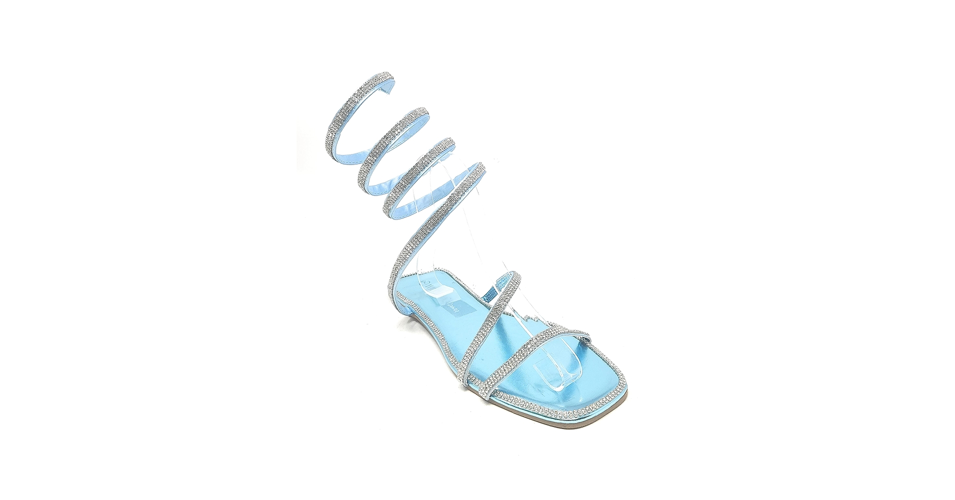 Amazon.com | Wild Diva Women's Coil Spiral Strappy Leg Wrap