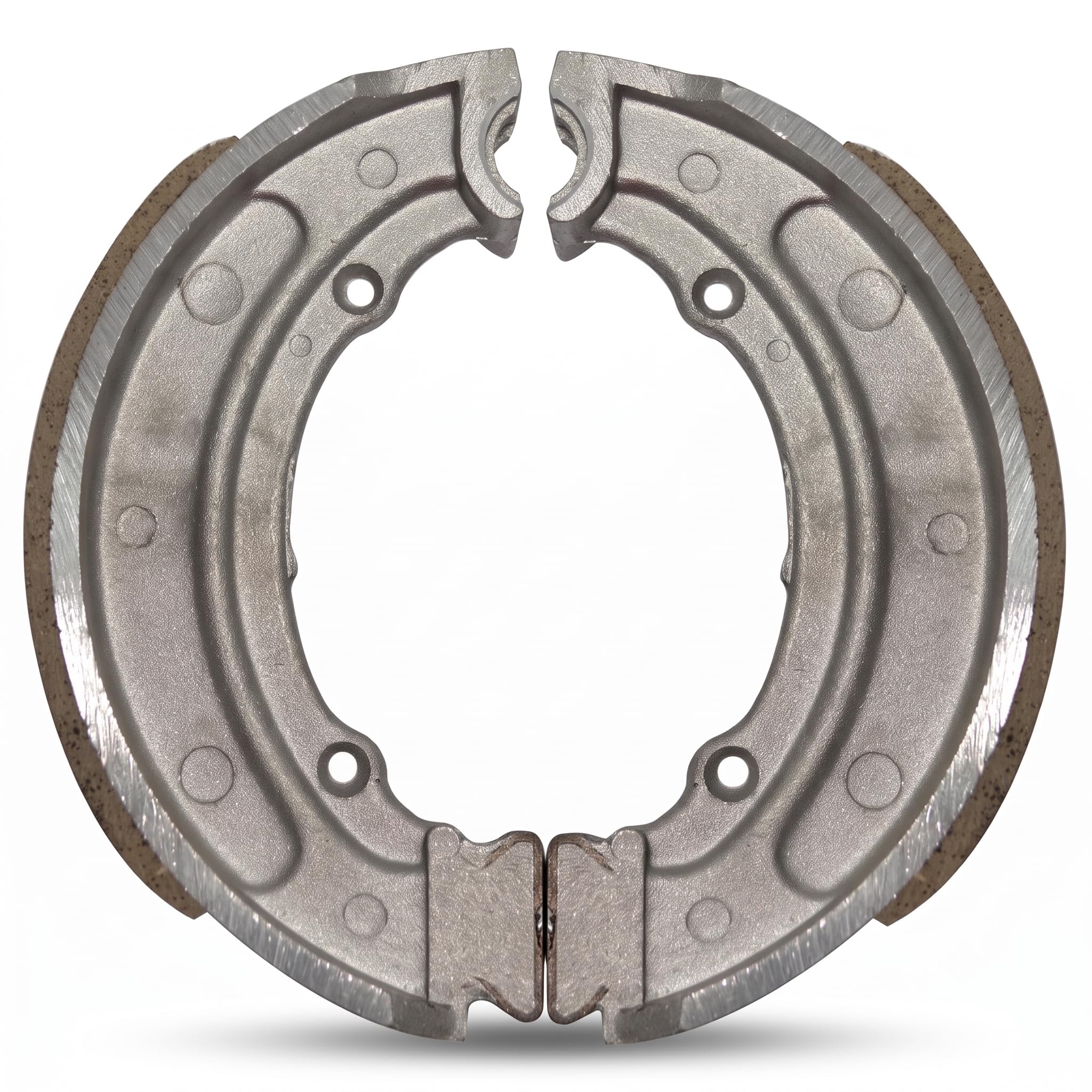 vtrust rear brake shoe set compatible for bullet