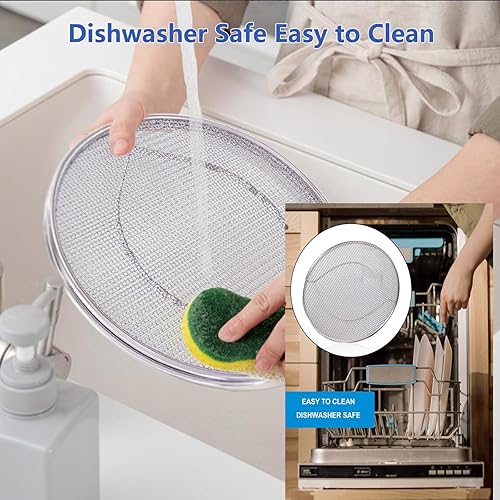 Miniatura 6 de Protector de salpicaduras de repuesto para freidora de aire Ninja Foodi FG551, reutilizable, 6 en 1, accesorios de protección contra salpicaduras