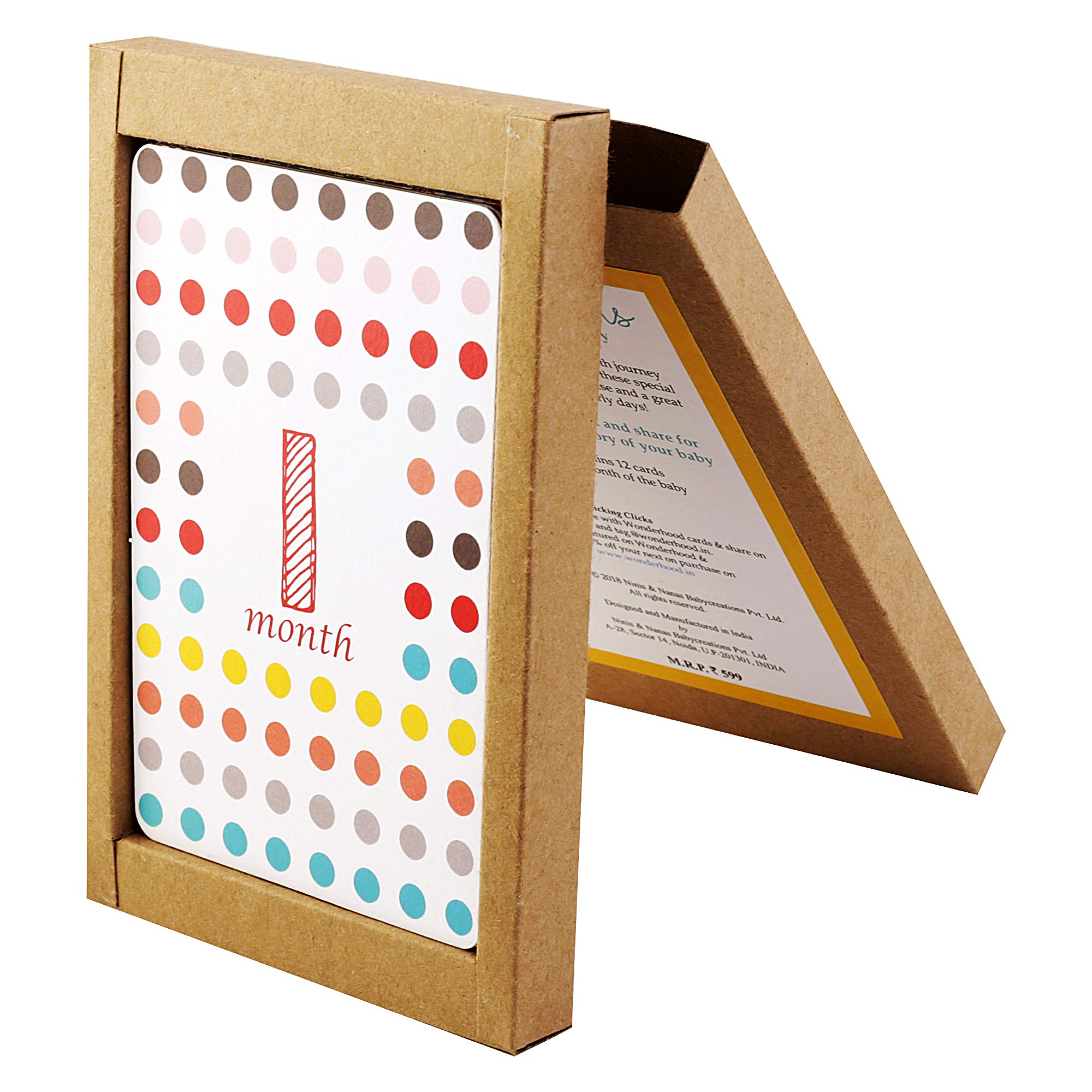 Wonderhood Baby Milestone Card