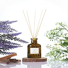 PRISTINE Japanese Ryokan/Inspired by Shangri-la Hotel Reed Diffuser for Home | Fresh Lavender, Moroccan Amber Reed Diffuser Set, Oil Diffuser & Reed Diffuser Sticks-Home & Office Decor-Fragrance Gift