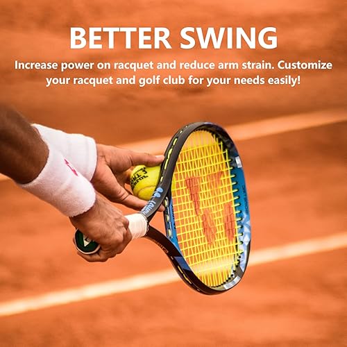 Miniatura 2 de Surtiycrii Cinta de plomo de alta densidad autoadhesiva para palos de cuña de hierro de madera, palas de pickleball raqueta de tenis y golf, 14