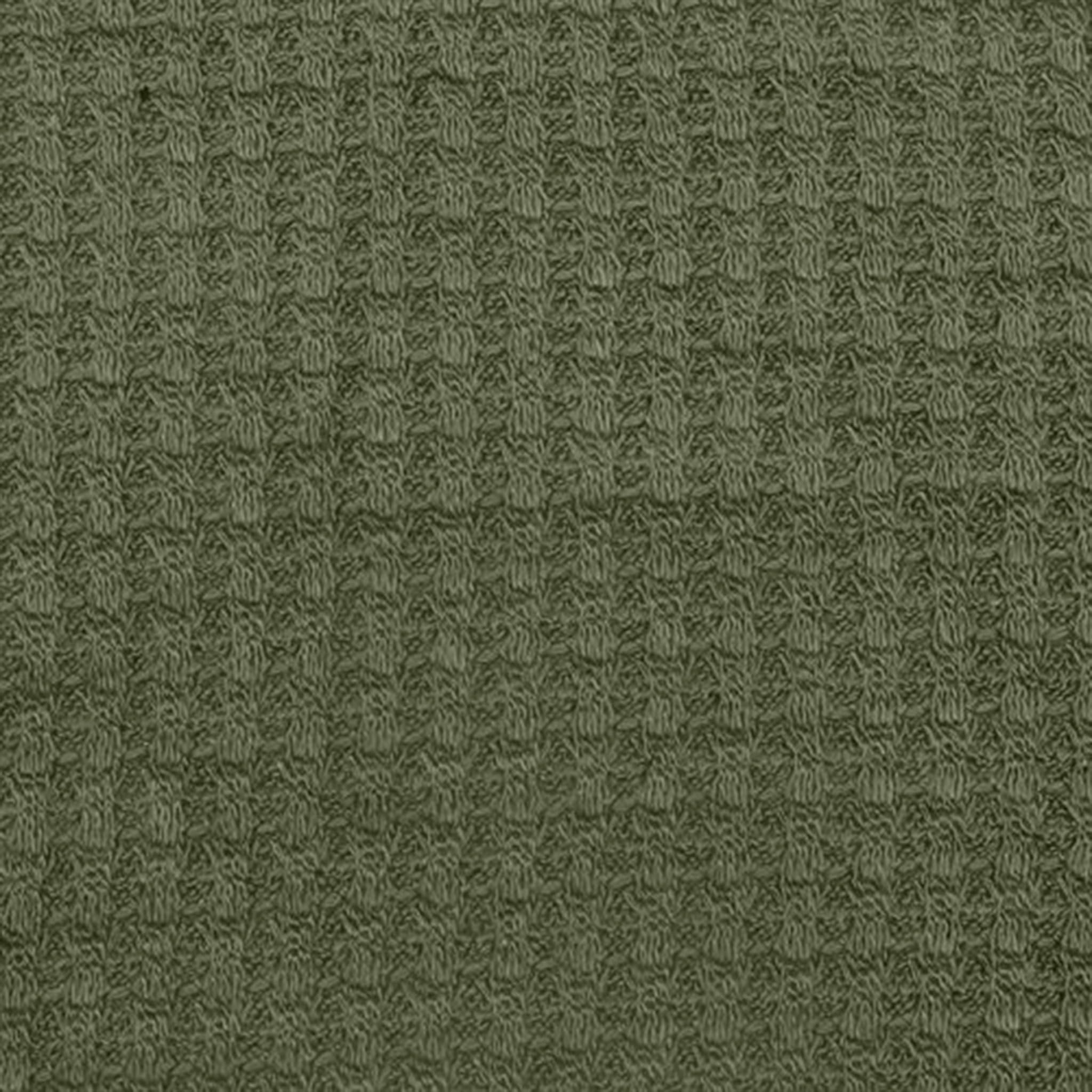Stylish FABRIC The Yard - Tela de punto abierto de rayón y elastano de 59 pulgadas de ancho, peso medio, para costura, ropa, diademas, decoraciones, escuela, hogar y proyectos de bricolaje, verde
