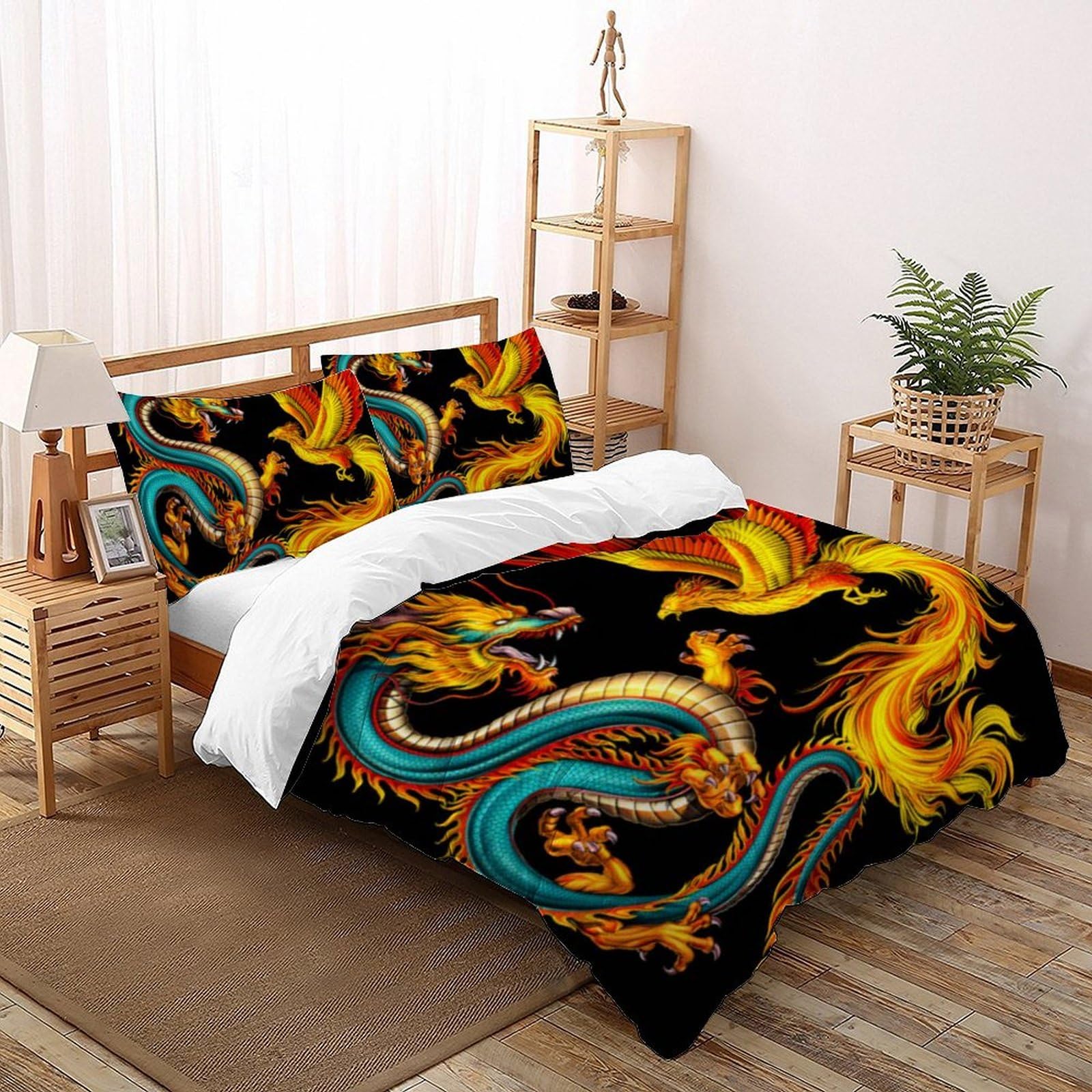 Housse de couette enfants 3D ultra douce avec fermeture eclair pratique