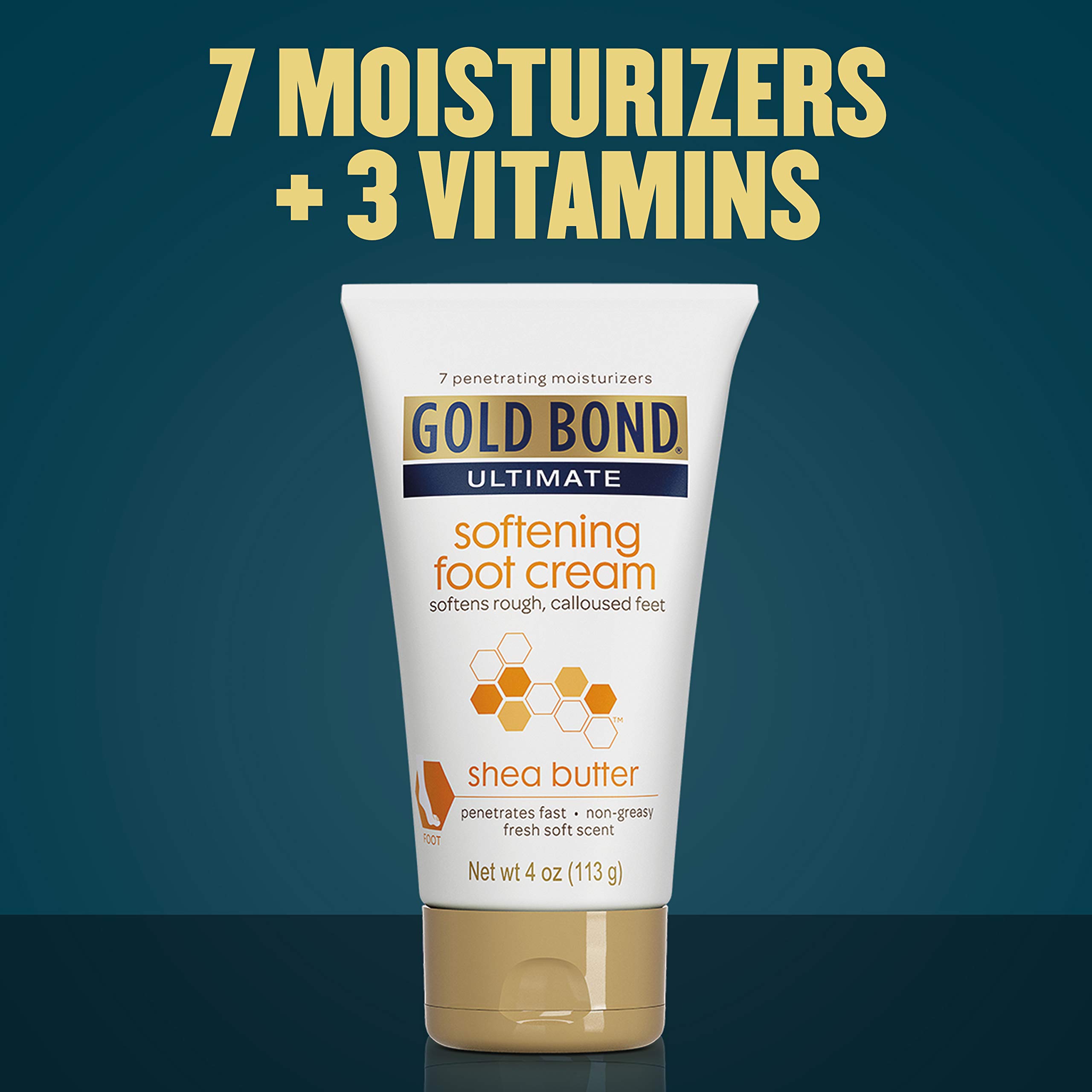 Gold Bond Ultimate Softening Foot Cream With Shea Butter to Soften
